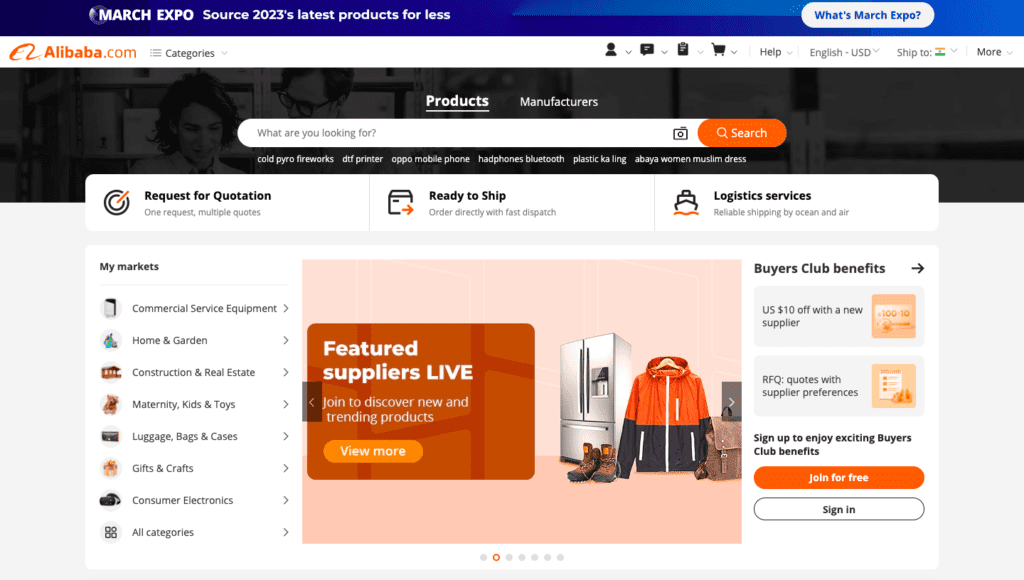 Dropshipping Supplier Alibaba