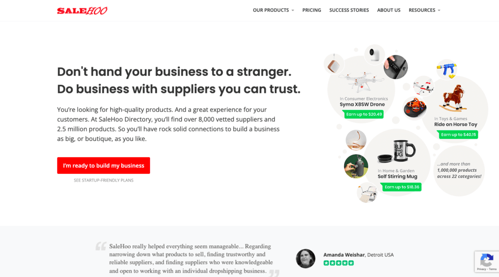Dropshipping Supplier Salehoo